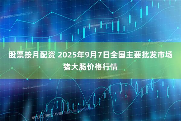 股票按月配资 2025年9月7日全国主要批发市场猪大肠价格行情